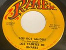 Los Cadetes De Linares: Los Dos Amigos / Prenda Querida 45 - Ramex RM 568
