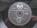ELVIS PRESLEY 78 RPM LET ME / I GOT STUNG 1958 SOUTH AFRICA RCA 71.236 EX