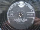 ELVIS PRESLEY 78 RPM JAILHOUSE ROCK / TREAT ME NICE HOLLAND RCA 20-7035 DUTCH