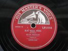 ELVIS PRESLEY 78 RPM BLUE SUEDE SHOES / TUTTI FRUTTI IRISH RED HMV I.P.1114 V3