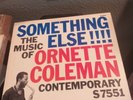 Ornette Coleman Something Else  US Contemporary Records stereo (1970s?) vinyl