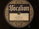 Vocalion 15561 Peggy English LAZY WEATHER w Rube Bloom GREAT   78pm JAZZ  1927 E