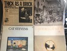 Jethro Tull , Cat Stevens & Joan Baez record albums. Total eight records.
