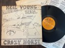 NEIL YOUNG & CRAZY HORSE Zuma LP - Reprise 1975 MS 2242 Textured cover Insert EX