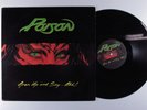 POISON Open Up And Say...Ahh  CAPITOL/ENIGMA LP VG+ e