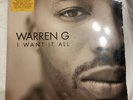 I Want It All [PA] [LP] by Warren G (Vinyl, Oct-1999, Restless Records SEALED