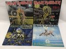 4x Iron Maiden Vinyl LPs Debut,  Killers Live After Death Seventh Son All VG+