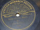 VICTOR MONARCH PRE-DOG 1161 78RPM RECORD JOE BELMONT INDEPENTIA MARCH