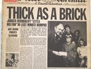 JETHRO TULL THICK AS A BRICK UK CHRYSALIS VINYL LP  CHR 1003 EX