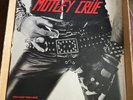 MOTLEY CRUE Too Fast For Love Vinyl LP RECORD 1982 WITH LYRICS INSERT