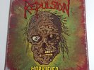 Repulsion- Horrified LP. 1989 UK copy. Photo/lyric inner sleeve. EARACHE