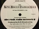 John Waite LP King Biscuti Flower Hour RARE Live THE BABYS
