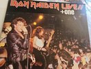 Iron Maiden – Live  +One ; 1980 JAPAN  LP W/INSERT  (VINYL IS EX)