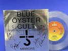 Blue Öyster Cult 'Mirrors / Lonely Teardrops' 1981 UK Single SIGNED EX/VG