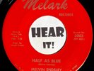 Obscure Country Bopper Reverb 45 MELVIN ENDSLEY Almost / Half MEDLARK hear