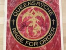 QUEENSRYCHE Rage For Order LP Original 1986 EMI SIGNED BY ALL BAND MEMBERS EX