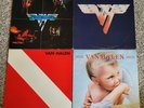 VAN HALEN Vintage 4 Vinyl Albums - Van Halen S/T Van Halen II Diver Down 1984 VG