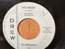 THE PRECISIONS   Such Misery / A Lover's Plea   Drew   northern soul 45 Detroit