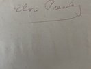 RARE Elvis Presley Signature On Vintage vinyl ￼ Record