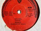PRINCE _ UPTOWN / CRAZY YOU _ 45s KILLER  ORIGINAL ZAMBIAN PRESSING  Super RARE