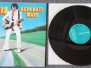 ELVIS PRESLEY - 'Separate Ways' Japan LP with obi & Lyric on reverse of Cover