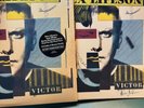 ALEX LIFESON Victor AUTOGRAPHED Backstage Exclusive Ruby Translucent Vinyl RUSH