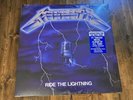 Metallica - Ride The Lightning Blue Splatter Vinyl Limited Edition 40th In Hand