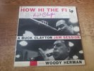 HAND SIGNED 1954 VG ALBUM COVER & GOOD LP,  BUCK CLAYTON JAZZ Woody Herman LP33