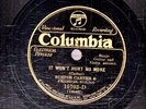 86g4.  Carter & Young - It Won't Hurt No More & A Lazy Farmer Boy - Col. 15702-D