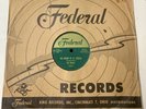 The Royals 1953 DOO WOP 78 Shrine Of St. Cecilia/I Feel So Blue FEDERAL VG+ HEAR