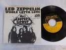 Led Zeppelin  - Whole Lotta Love -  Belgian Picture Sleeve PS 7