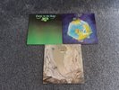 YES Vinyl Record Bundle X3 Close To The Edge, Fragile, & Relayer .