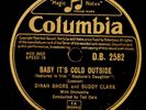 DINAH SHORE & BUDDY CLARK Baby it's cold outside -Klassiker-   Schellack S8181