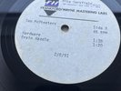 Rorschach 10” Master Acetate Vermiform Records Born Against Infest Neanderthal
