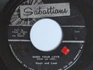 RARE R&B DOO WOP PRE SKA - OWEN AND LEON - ORIG SABASTIANS 7