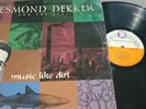 DESMOND DEKKER and the ACES Music Like Dirt Reggae Vinyl Record Album RARE LP VG