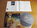MEGADETH – SO FAR,SO GOOD…,SO WHAT   Japan obi  METALLICA,SLAYER,ANTHRAX,VENOM