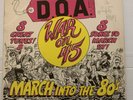 D.O.A. War On 45 1982 OG Record Alternative Tentacles Virus 24 Play Tested VG+