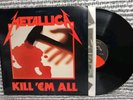 METALLICA Kill 'Em All Vintage Vinyl LP Elektra 9 E1-60766 Columbia House 1988