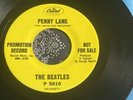 The Beatles Promo 45 Record PENNY LANE Capitol 1967 LA Strawberry Fields