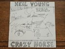 Neil Young With Crazy Horse Zuma Vinyl Record W/Insert 1975 VG+
