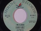 Northern Soul 45 SIDNEY HALL I'm A Lover/The Weekend on Shrine