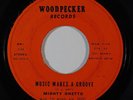 Funk 45 MIGHTY GHETTO Music Makes A Groove/I Miss You on Woodpecker