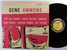 GENE AMMONS ALL STARS The Happy Blues PRESTIGE OJC-013 LP VG+ f