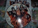 33T PICTURE DISC NUDE COVER KISS PROMO  FAN CLUB JAPAN