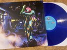 New METROID FUSION OST Game Boy Advance Blue Vinyl Soundtrack Record lathe Samus