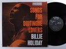 BILLIE HOLIDAY Songs For Distingue Lovers VERVE LP mono f