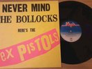 SEX PISTOLS Never Mind the Bollocks, 1977 Vinyl LP #V2086 A5/B7