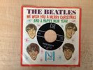 Beatles Please Please Me From Me to You Original VJ 45 Pressing Christmas Sleeve