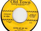 Royaltones  CRAZY LOVE / NEVER LET ME GO - Old Town #1018 (DOO WOP 45)  VG++